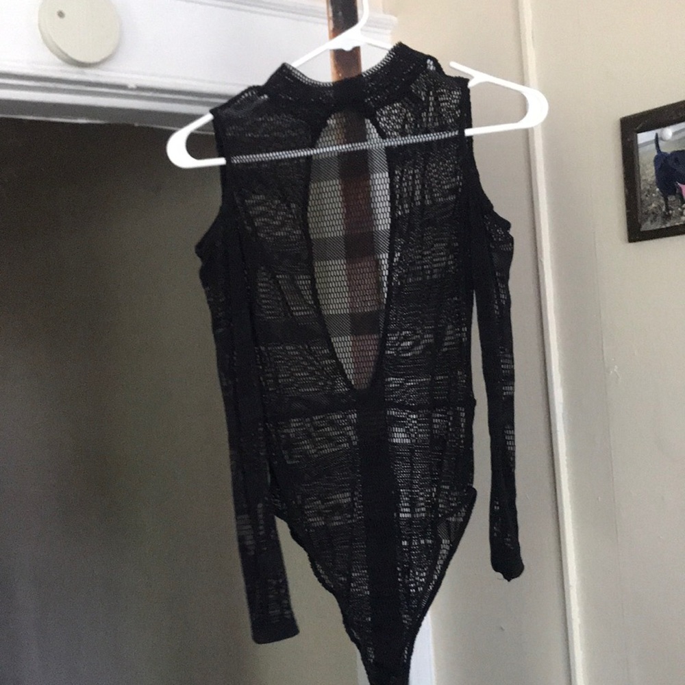 See through body suit